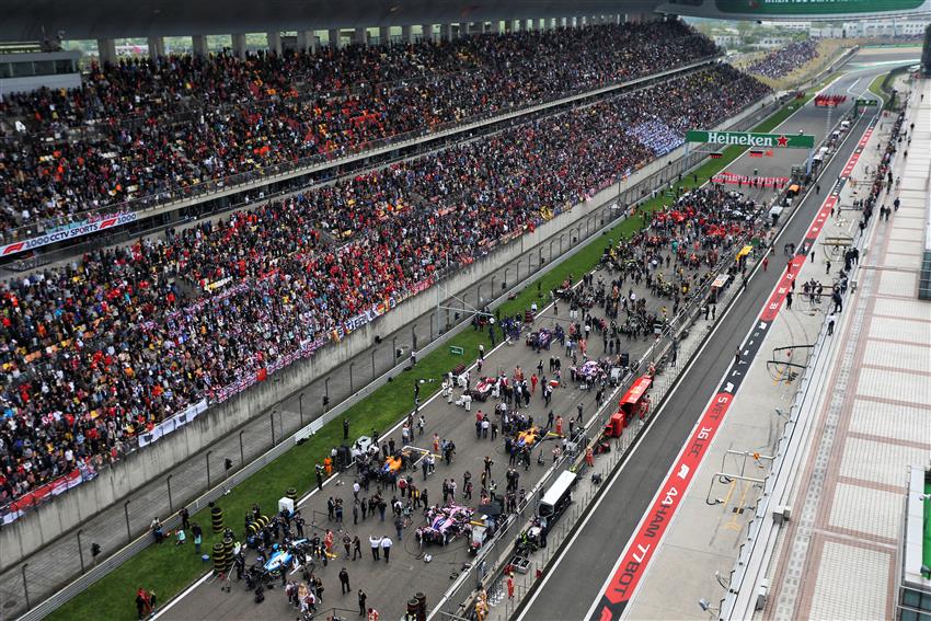 Shanghai Circuit main straight